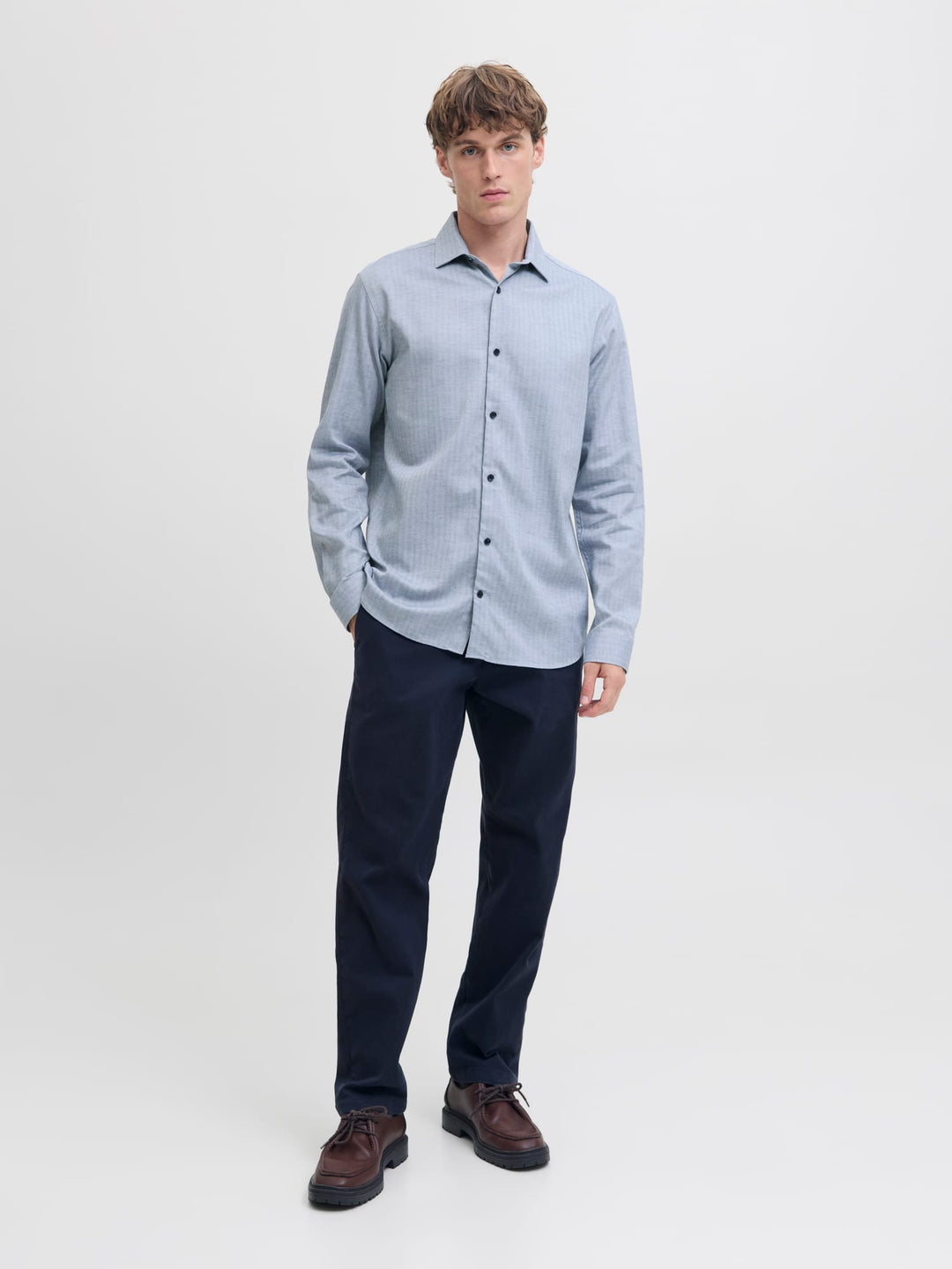 Jack & Jones Parker overhemd lichtblauw – heren