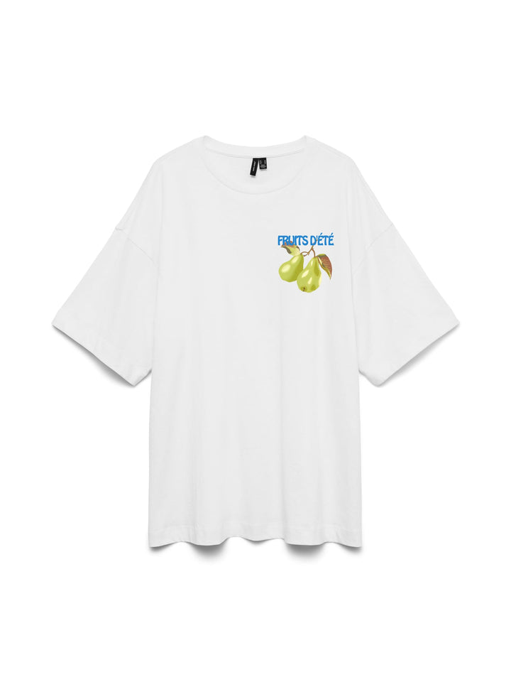 VERO MODA 10337723 hailey T-shirt dames – off-white