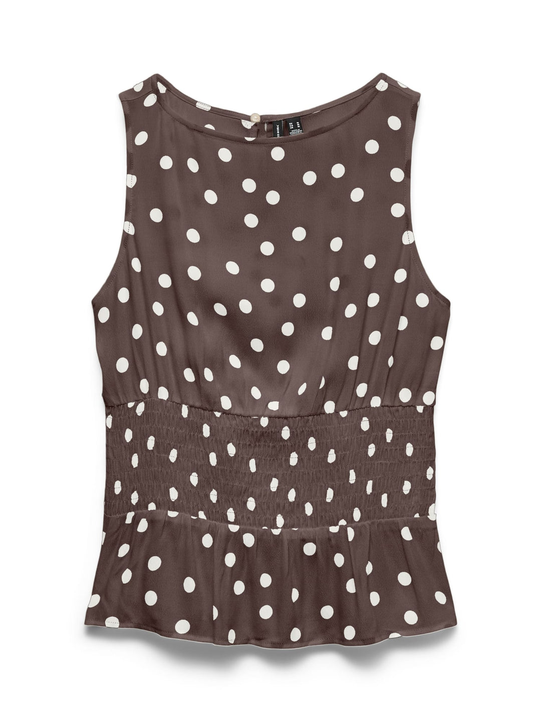 VERO MODA 10347963 Elisa singlet bruin dessin