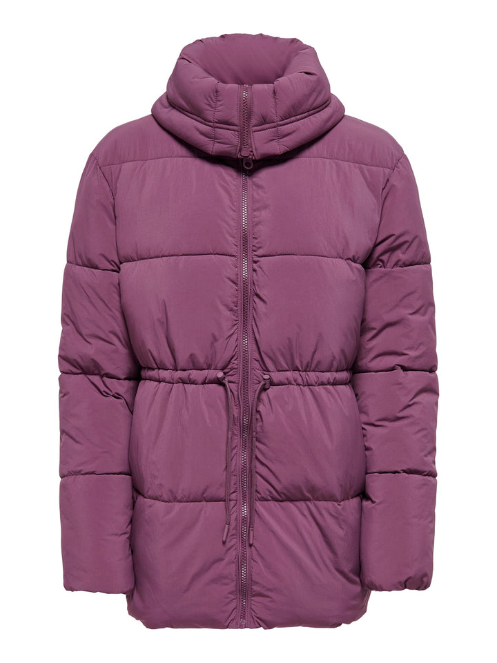 Only ONLLARA JACKET OTW mauve winterjas dames