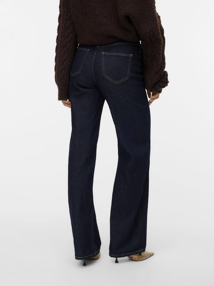 VERO MODA 10297608 Tessa jeans loose fit dames - Blue Denim - L30