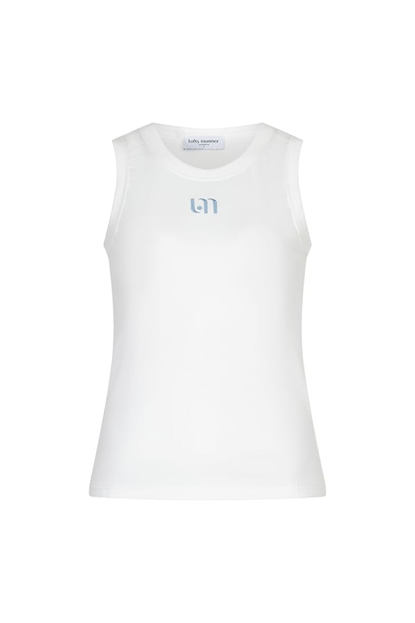 Lofty Manner RD07.1 Saela singlet off-white – dames