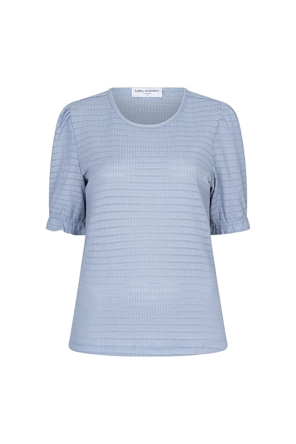 Lofty Manner RD10.1 - Top Jules lichtblauw – dames blouse l/m