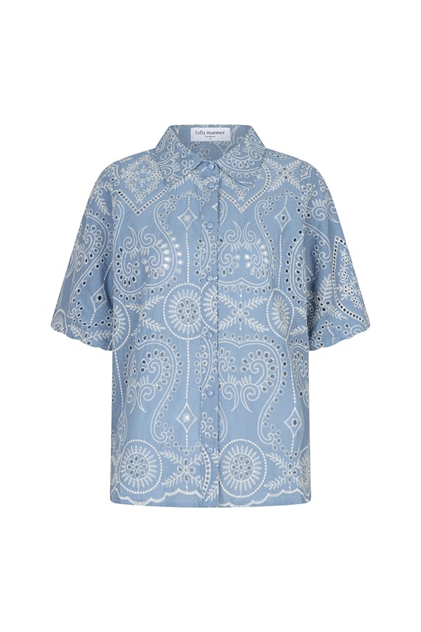 Lofty Manner Blouse Marianne – dames blouse k/m - Off-white