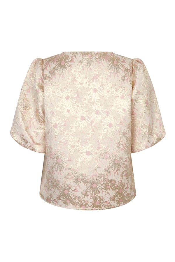 Lofty Manner Top Nathalia ecru dessin – dames