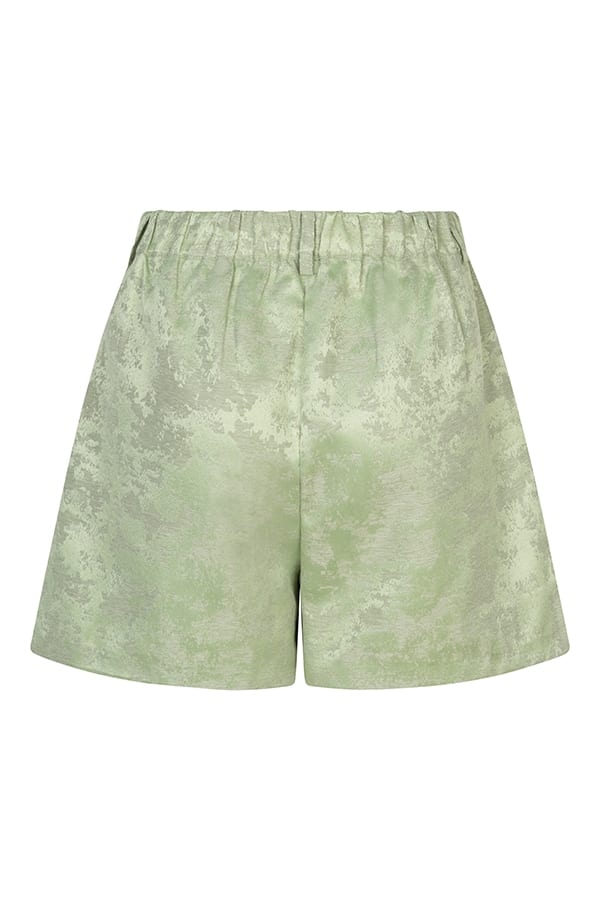 Lofty Manner Short Raisa - dames short groen dessin