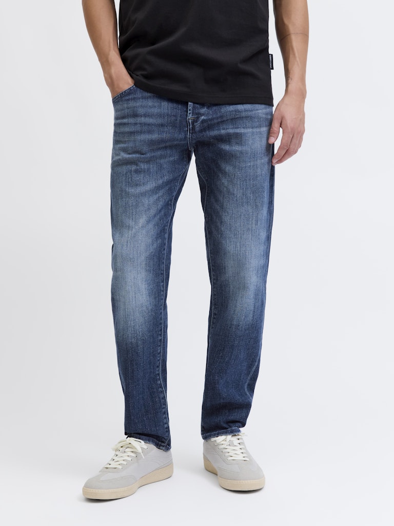 Jack & Jones tapered fit jeans blauw - heren - Blue Denim - L32