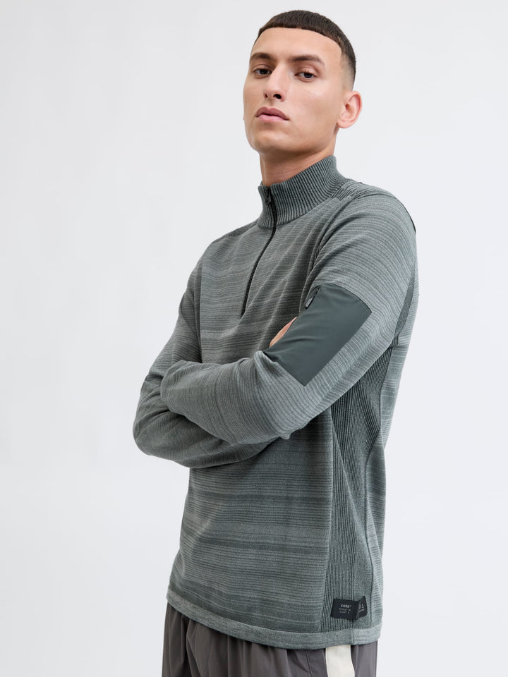Jack & Jones 12270980 mace gebreide pullover army – heren