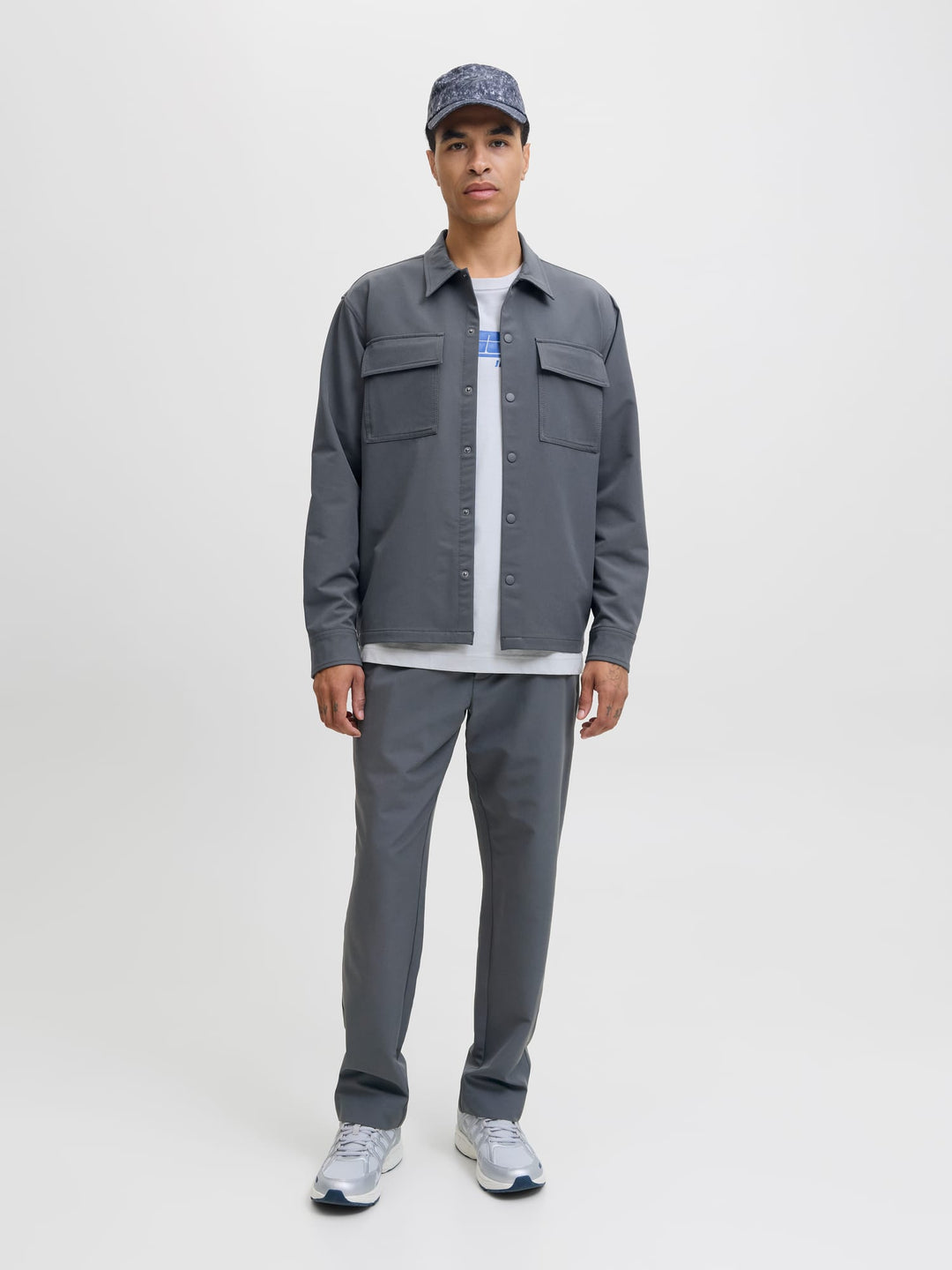 Jack & Jones joggingbroek heren antraciet - Kane