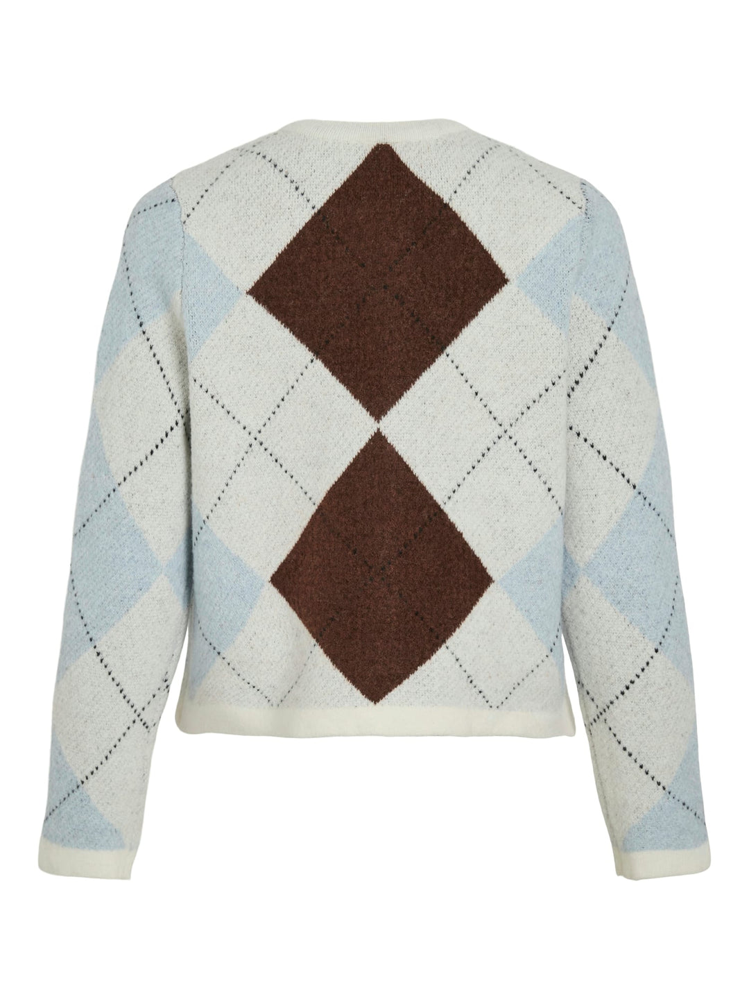 Vila 14111310 Kayla vest gebreid beige