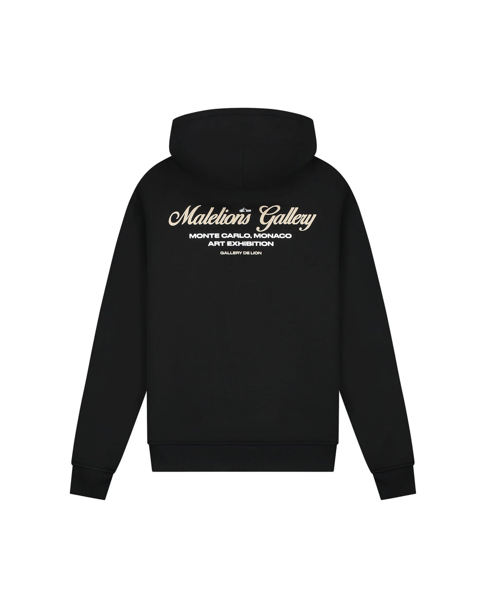 Malelions men hoodie zwart – vest sweat heren