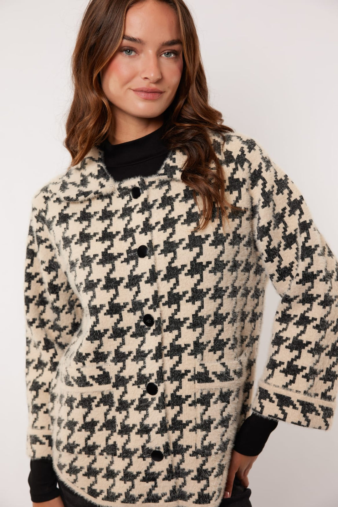 G-Maxx Sana knitting jacket beige – dames jack