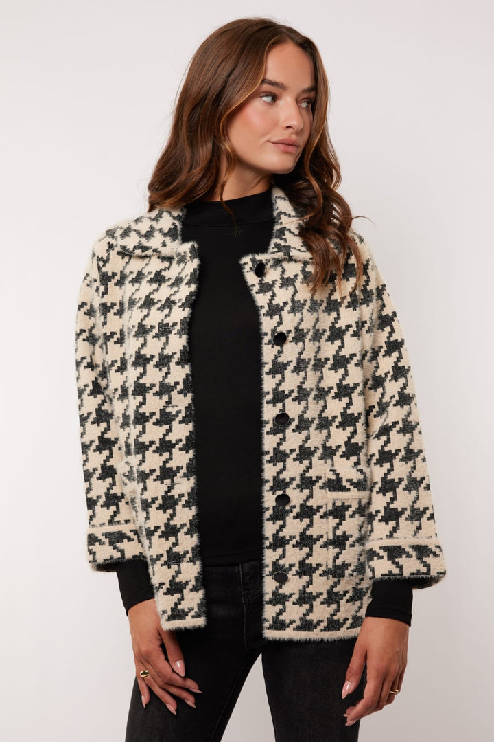 G-Maxx Sana knitting jacket beige – dames jack