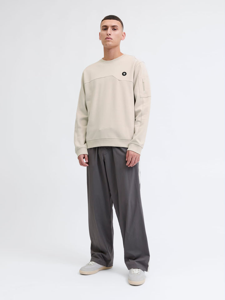 Jack & Jones sweater heren off-white – JCOJOE