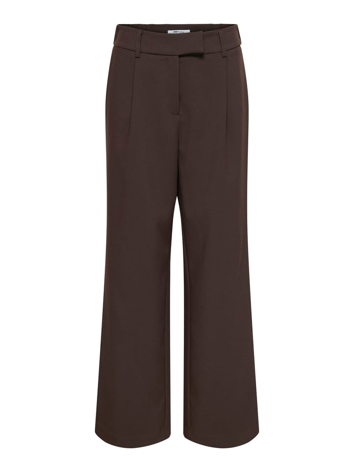 Only 15371114 Linda-raven lange broek dames bruin - L32