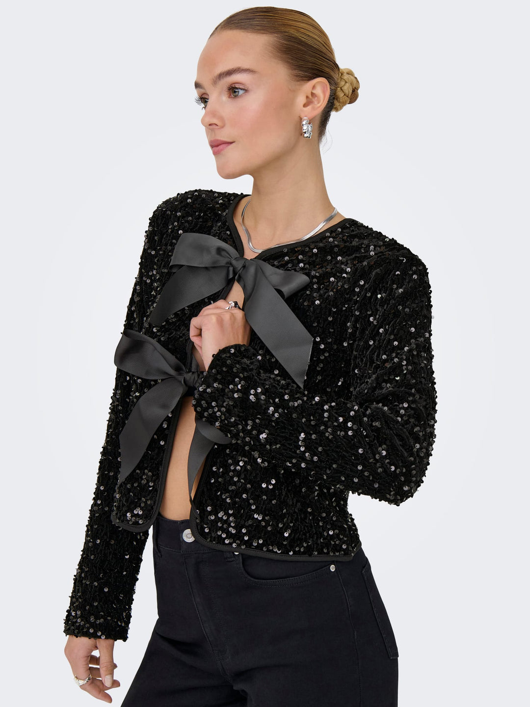 Only Anika top zwart - dames