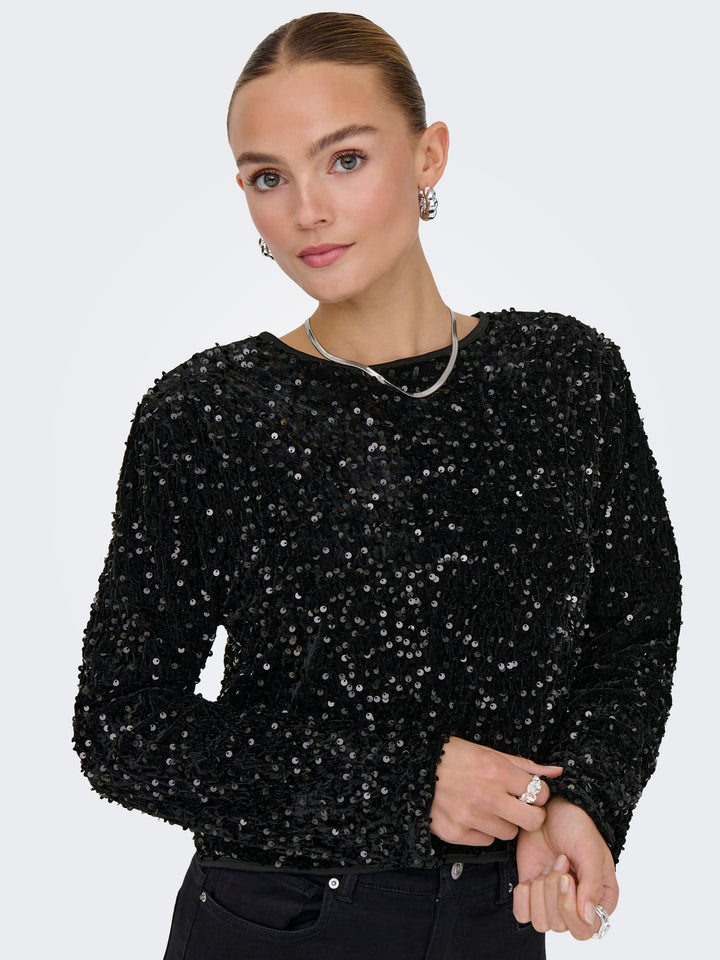 Only Anika top zwart - dames