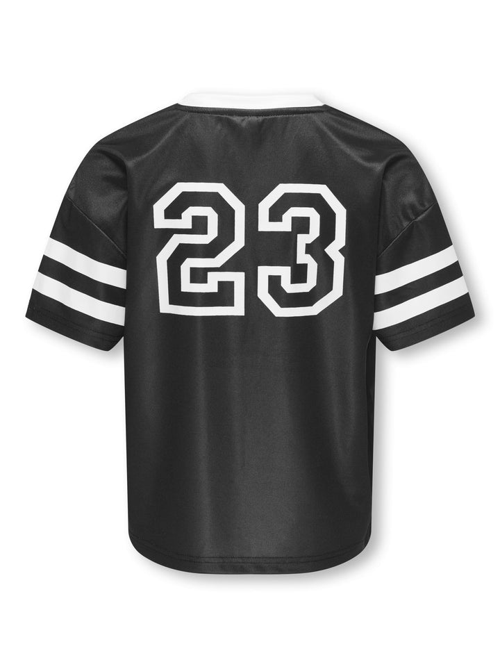 kids only 15354971 lulu t-shirt zwart – meisjes