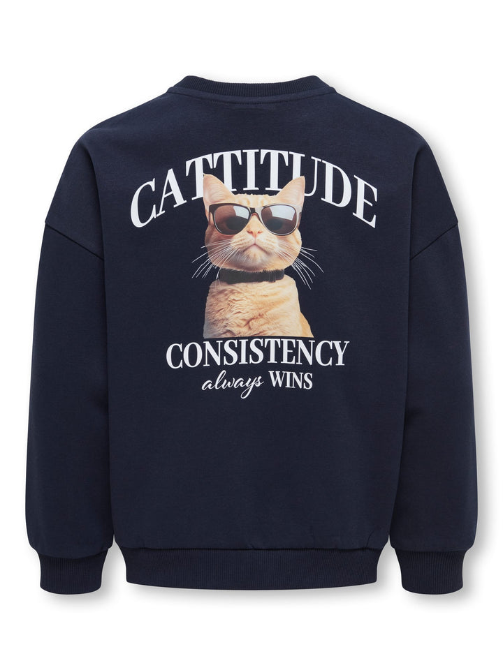 Kids Only Bila sweater navy – meisjes