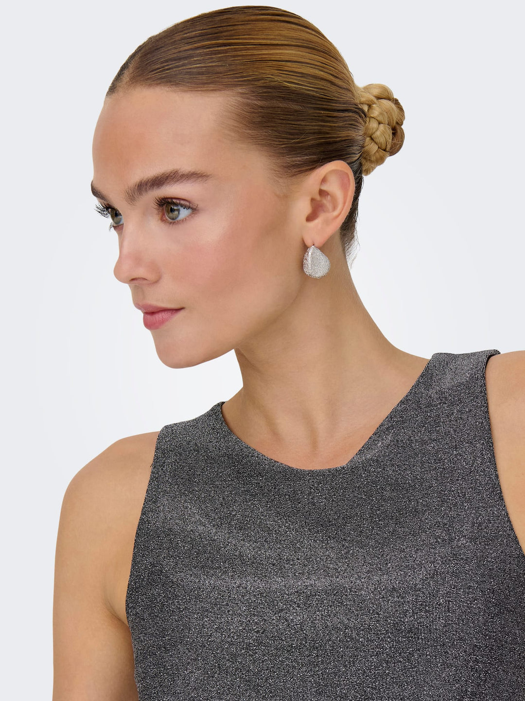 Jacqueline de Yong Anni tanktop zilverkleurig – dames