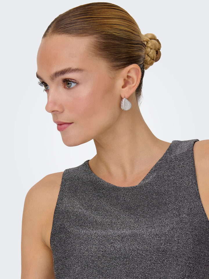 Jacqueline de Yong Anni tanktop zilverkleurig – dames