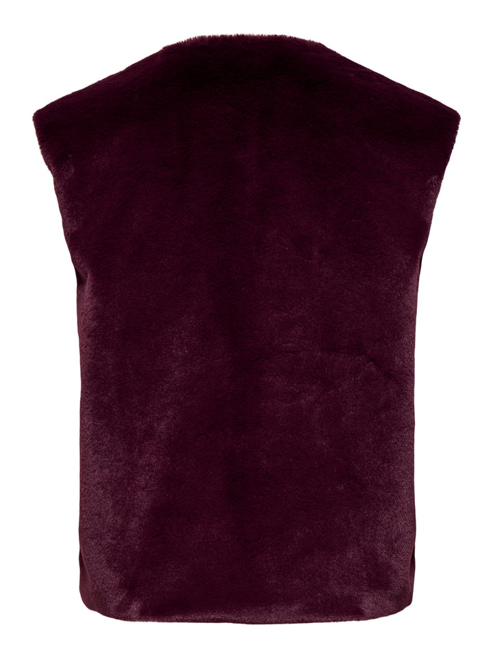 Only 15373833 Dana gilet dames bordeaux