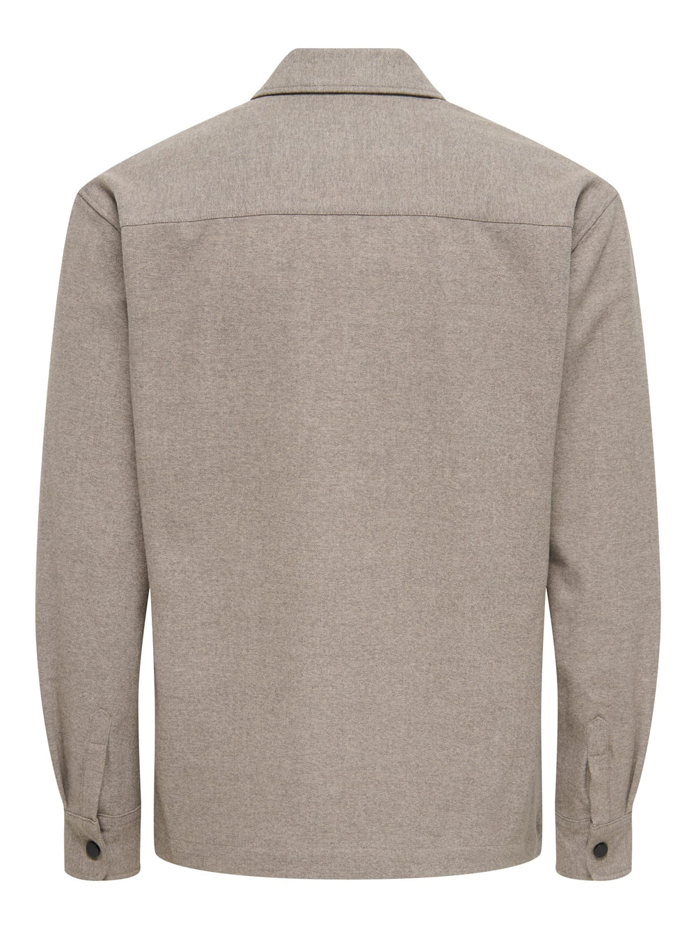 ONLY & SONS 22035991 Mark overhemd l/m taupe – heren