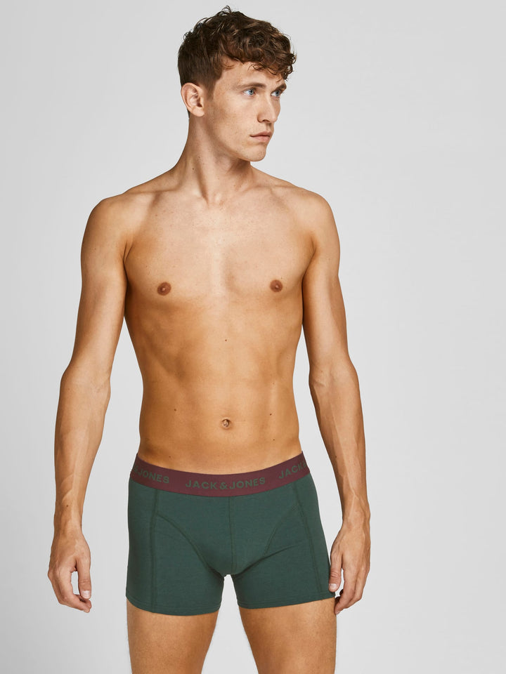 Jack & Jones boxershort donkergroen – heren
