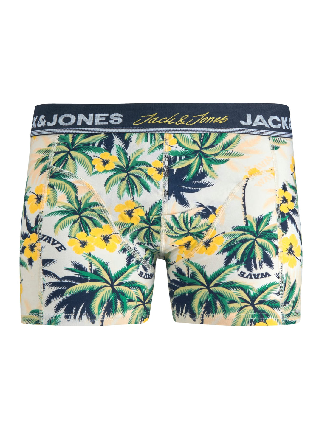 Jack & Jones 12209965 venice boxershort heren geel dessin