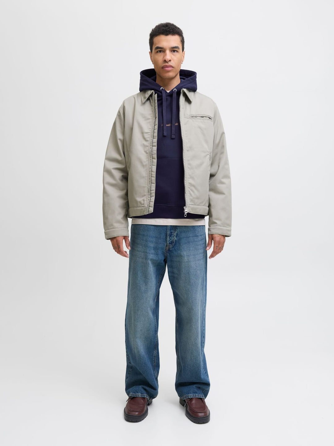 Jack & Jones JORNORREBRO hoodie – heren - Blauw