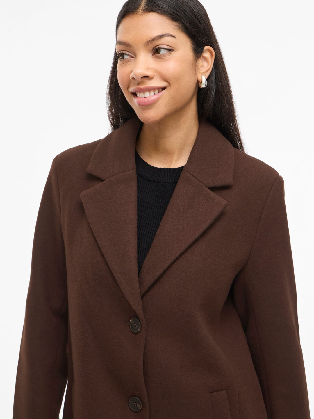 Vila 14094900 Claudia jack dames bruin