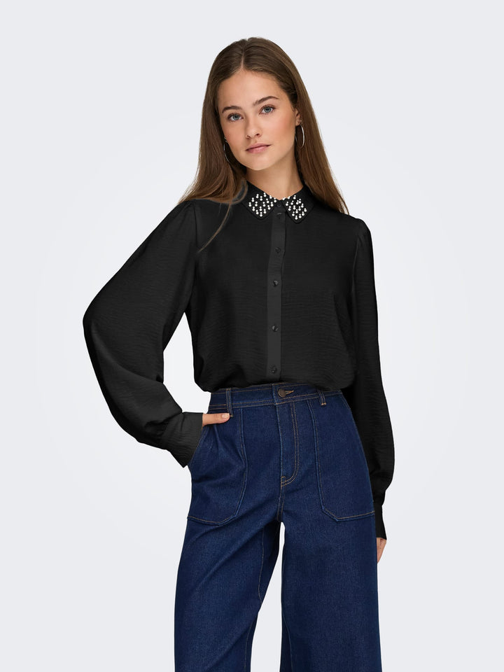 Jacqueline de Yong 15333539 Rachel blouse zwart