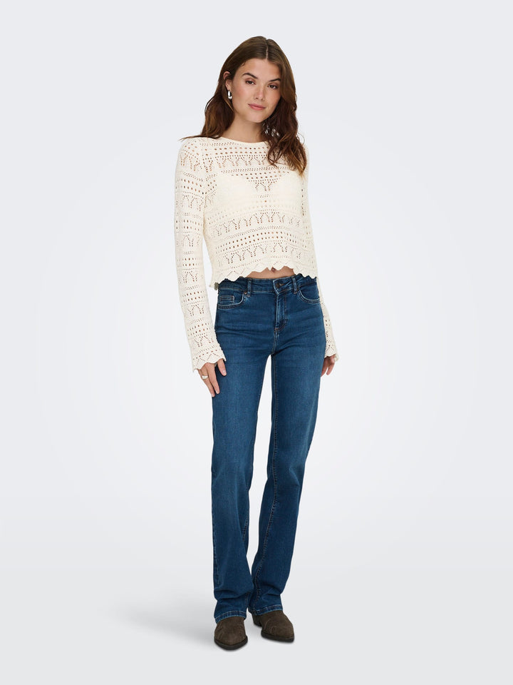 Only Elke trui off-white – dames