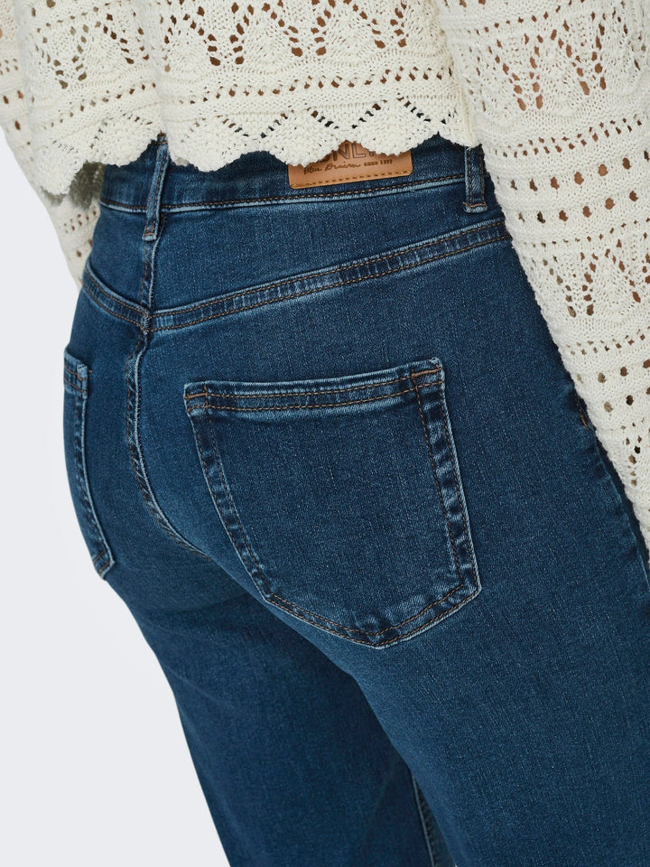 Only 15344167 Blush jeans regular-straight fit – dames - Blue Denim - L34