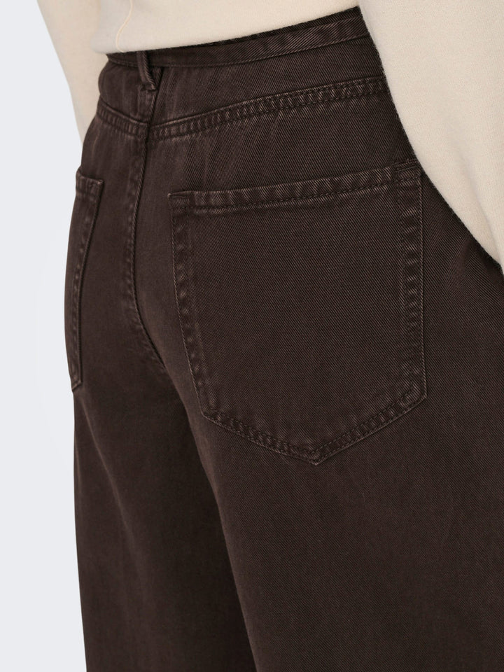 Only 15370662 Gianna jeans bruin – dames - L32