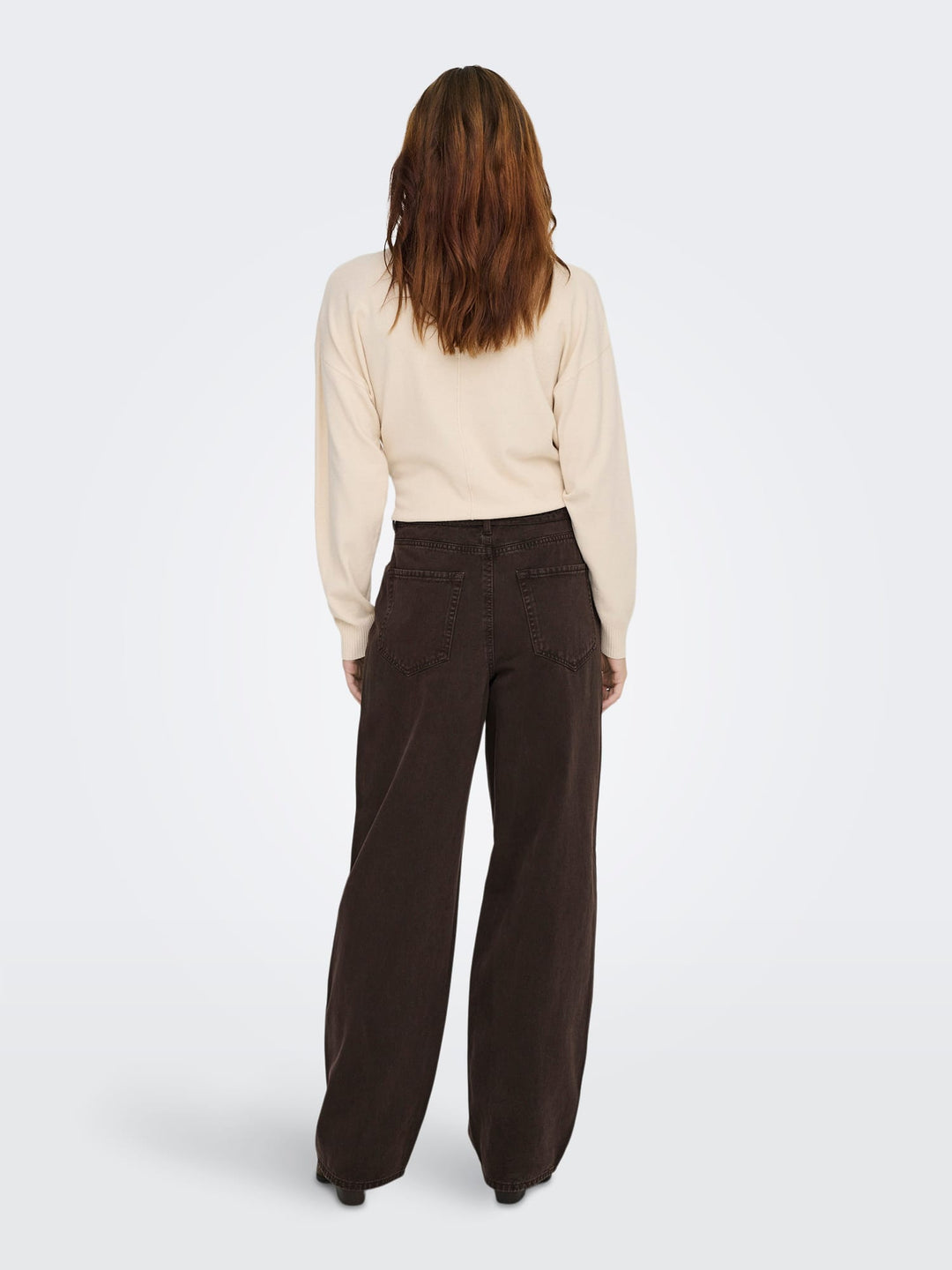 Only 15370662 Gianna jeans bruin – dames - L32