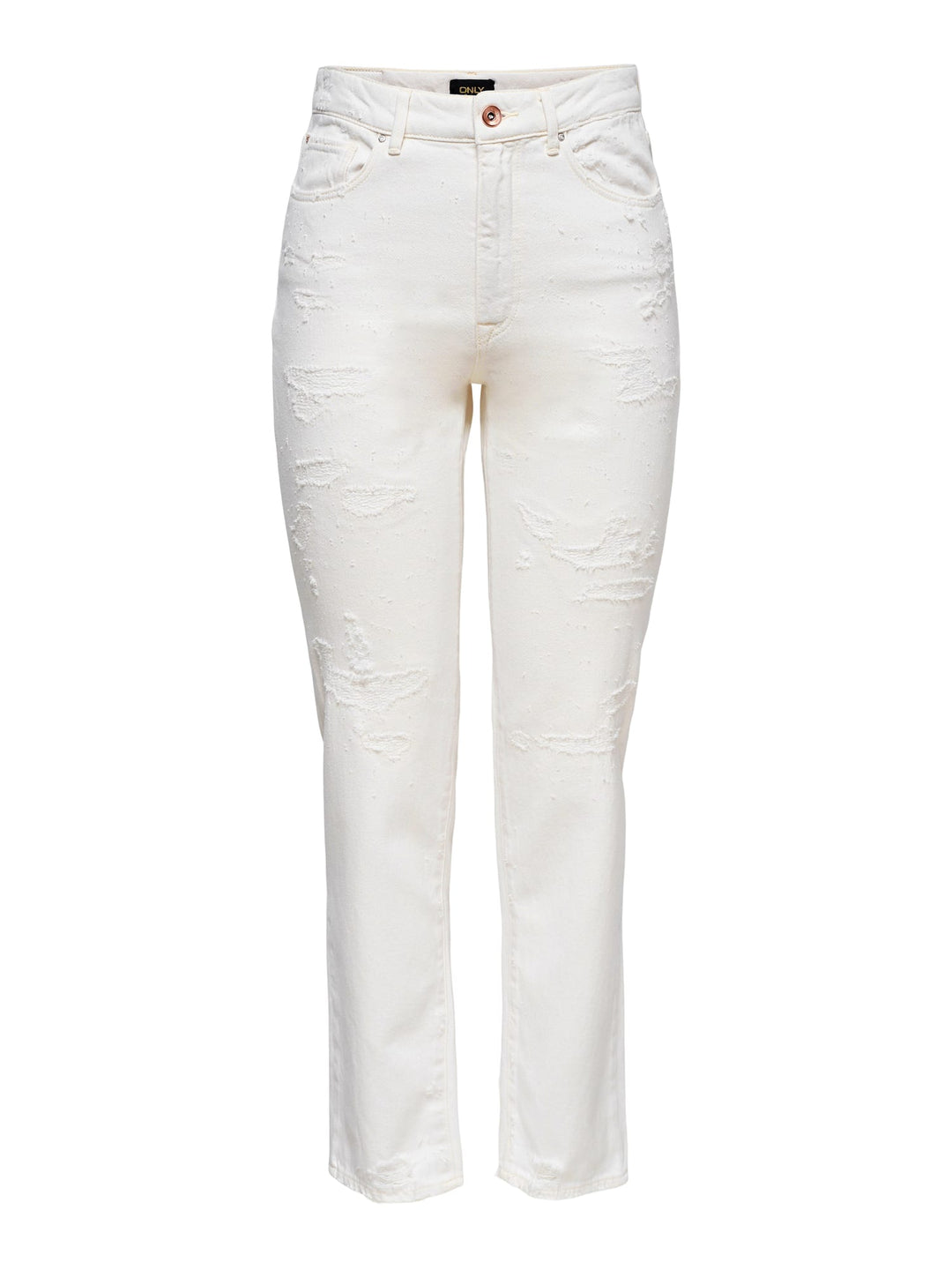 Only Fine 15250099 jeans ecru – dames regular-straight fit - L34