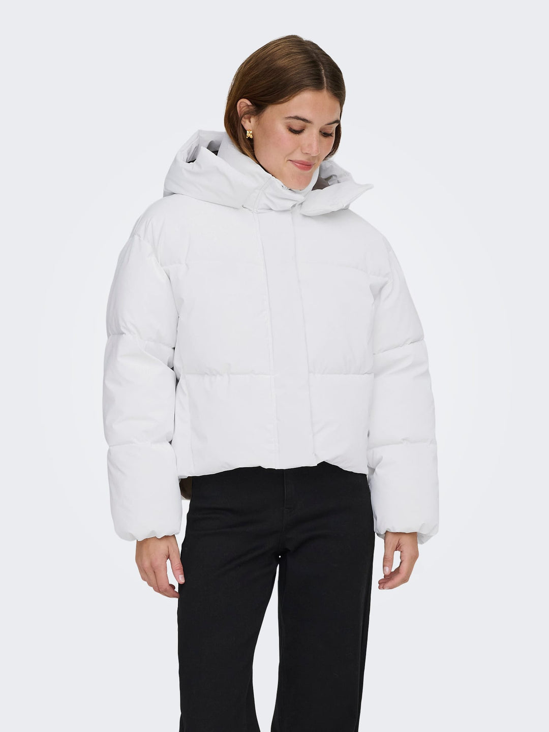 Only Dixie winterjas dames – wit