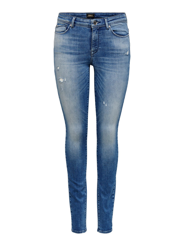 Only 15237326 SHAPE jeans skinny fit dames – blue denim - L30
