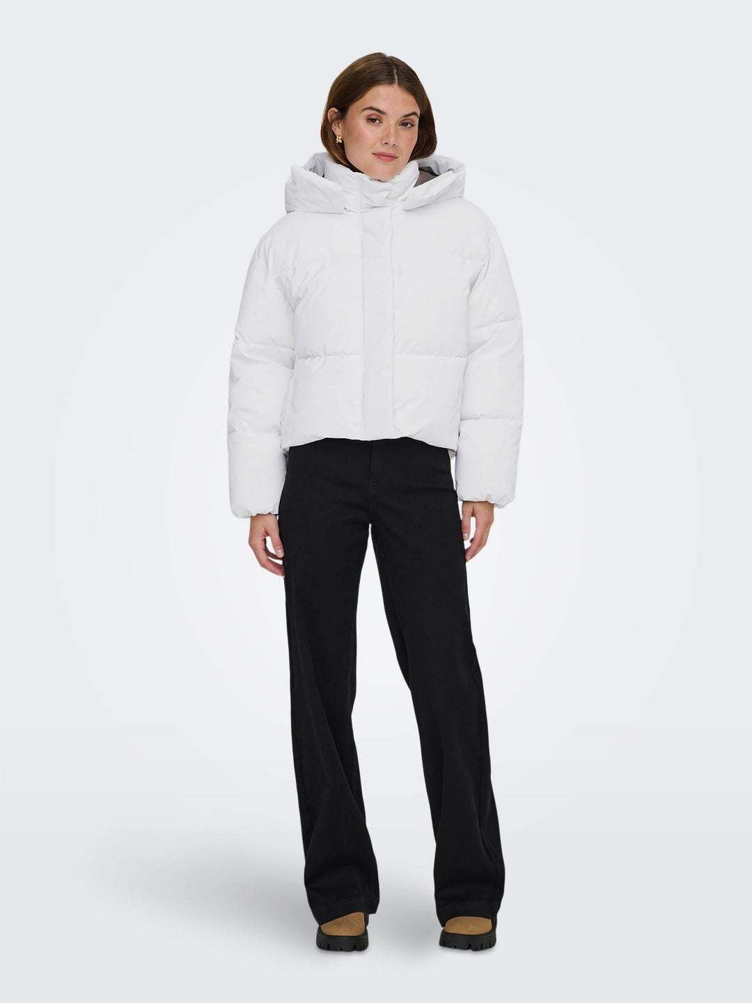 Only Dixie winterjas dames – wit