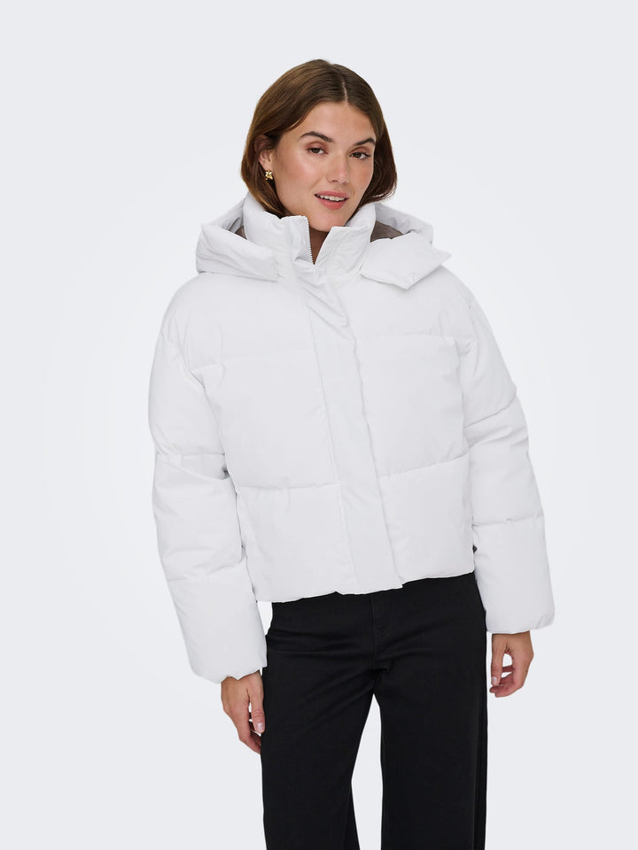 Only Dixie winterjas dames – wit