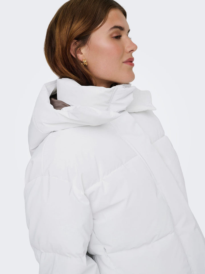 Only Dixie winterjas dames – wit