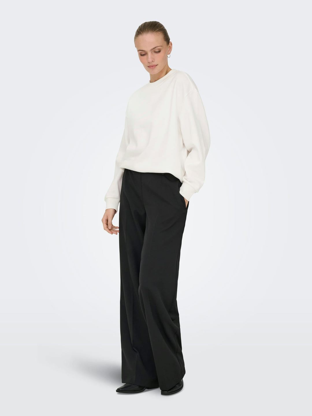 Jacqueline de Yong JDYNANNA sweater off-white – dames