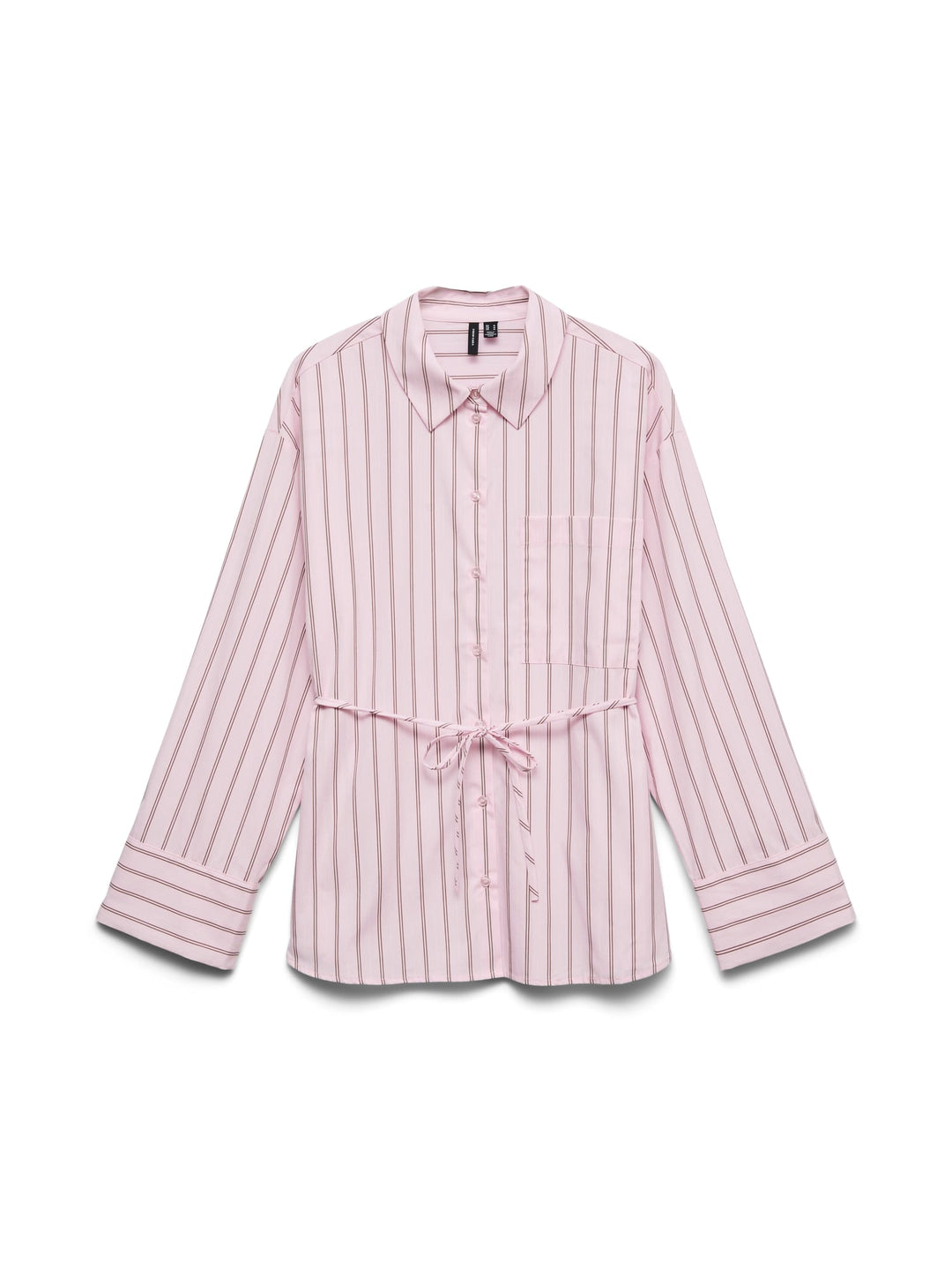 VERO MODA 10349241 Gina blouse l/m dames roze dessin