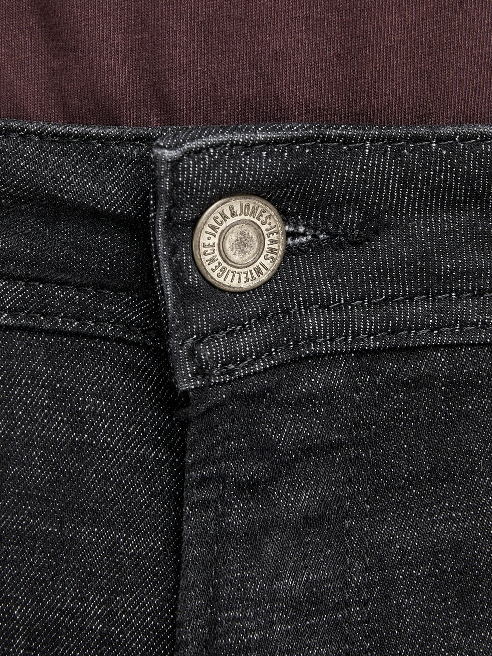 Jack & Jones JJILIAM JJORIGINAL skinny fit jeans zwart – heren - Black Denim - 32