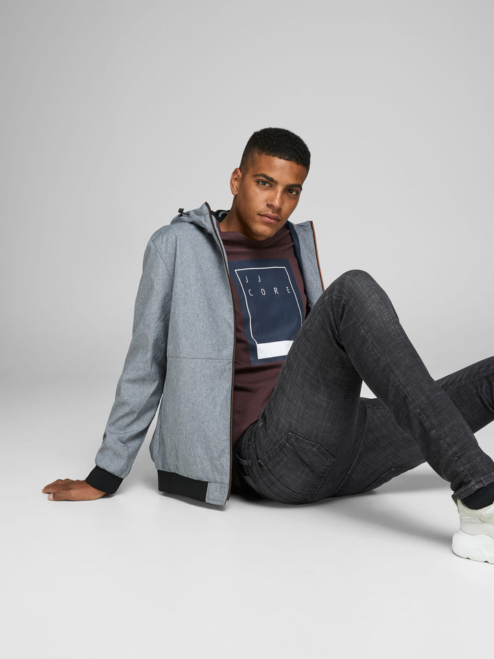 Jack & Jones JJILIAM JJORIGINAL skinny fit jeans zwart – heren - Black Denim - 32