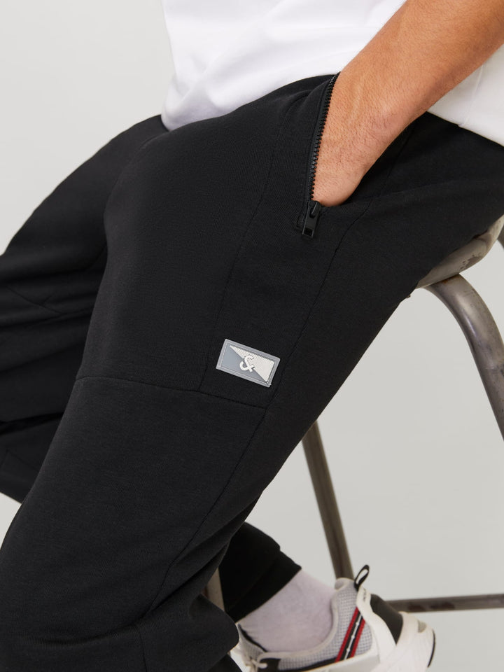 Jack & Jones JPSTWILL AIR SWEAT PANTS NOOS – heren joggingbroek - Zwart