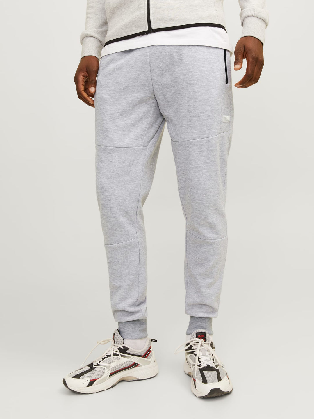 Jack & Jones joggingbroek grijs melee – heren