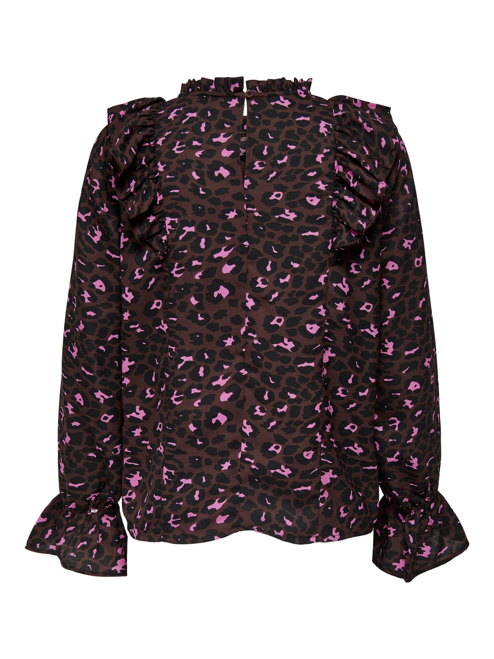 Only Rylee top bruin dessin – dames