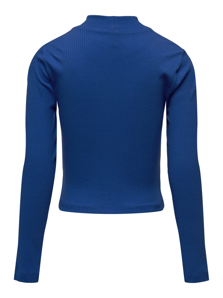 Kids Only Linea t-shirt l/m kobalt – meisjes